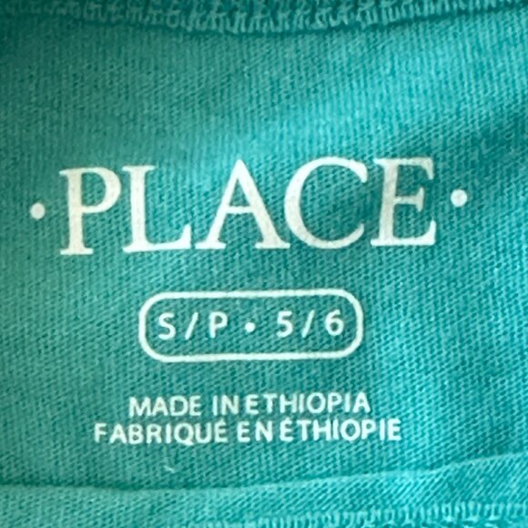 THE CHILDREN'S PLACE BOYS TYPOGRAPHY PRINTED T-SHIRT SHORT SLEEVE,SIZE S/P - 5/6 - Picture 2 of 8